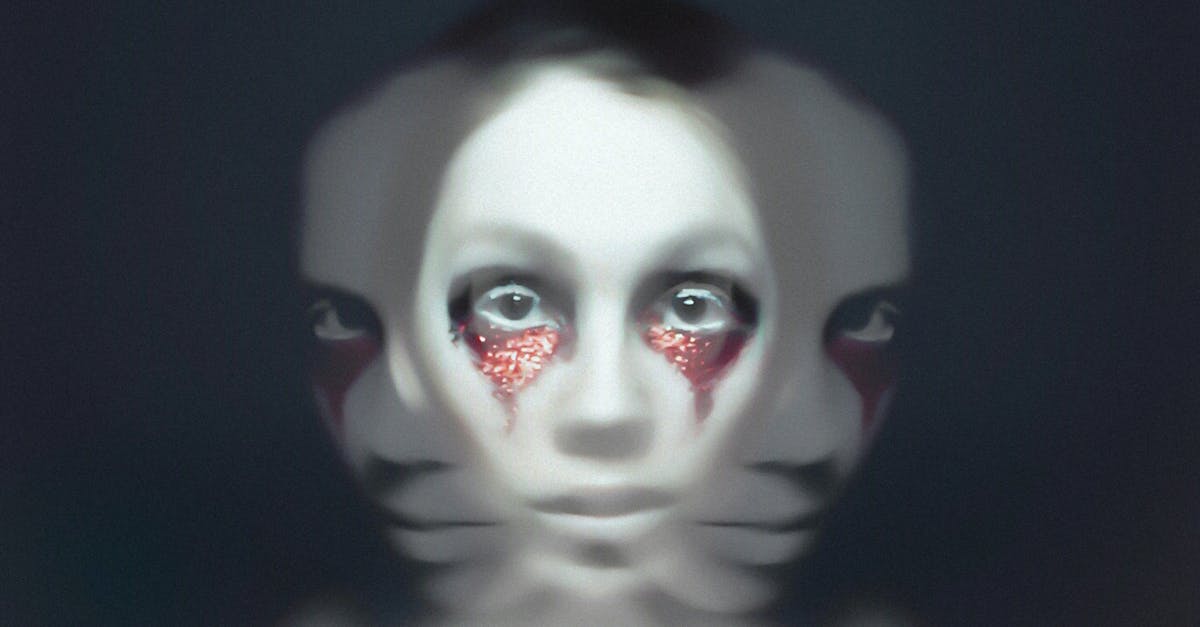 creepy eyes drawing