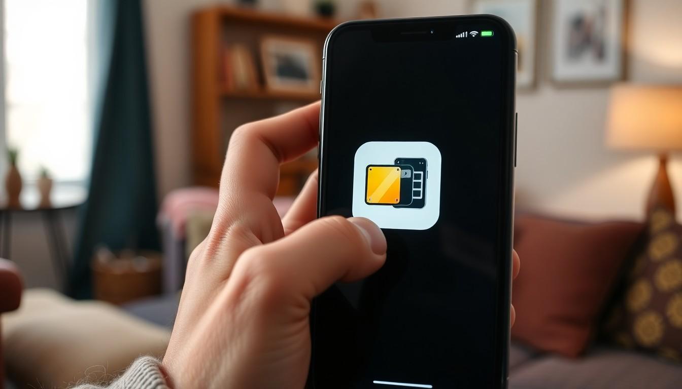 how to send hidden pictures on iphone